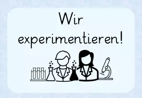 Vorschau - Bildkarten - Forscherkreis für Experimente - Deckblatt