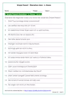 Vorschau - Arbeitsblätter - Simple Present Übungen mit Lösungen für die 6. Klasse - Übersetzen üben - Seite 3