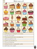 Vorschau - Arbeitsblätter - Which one is it? - Reading Riddles - Treats (englische Leserätsel) - Seite 3