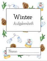 Vorschau - Arbeitsblätter - Winter Aufgabenheft - Montessori - Deckblatt