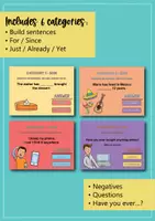 Aperçu - Jeux - Present Perfect Trivia Game; Jeu interactif (English) - Page 3