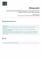 Aperçu - Cartes d'exercices - MINUTE SHORT DISCUSSIONS About Sport - Speaking Cards / Parlez pendant 1 minute du sport - Cartes parlantes - Page 1