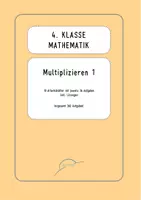 Vorschau - Arbeitsblätter - Klasse 4: Multiplizieren (Einmaleins und Zehnerzahlen) Level 1 - Deckblatt