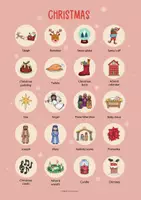 Vorschau - Arbeitsblätter - Christmas Posters; Wortschatz (Englisch) - Seite 2