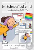Vorschau - Arbeitsblätter - Im Schneeflockental | Sparpaket | POP Its | Lesekartei | Begleitheft - Seite 1