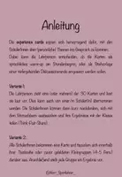 Vorschau - Aufgabenkarten - Experience cards – Karten zum Erlebnisaustausch - Seite 1