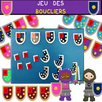 Aperçu - Apprentissages en autonomie - Numération "le Jeu des Boucliers" - Page de couverture