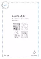 Vorschau - Mal- und Bastelvorlagen - Punkt und Linie - Seite 1