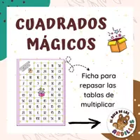 Vista previa - Juegos / Gamificación - CUADRADOS MÁGICOS - Portada