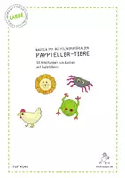 Vorschau - Mal- und Bastelvorlagen - Pappteller-Tiere - Seite 1