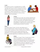 Aperçu - Texte - Personas con Discapacidades Lectura (español/espagnol) - Page de couverture