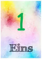 Vorschau - Poster - Kleines Einmaleins und Zahlen von 1 bis 10 - Lernposter | Mathe Klasse 1-2 - Seite 2