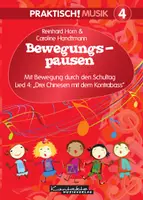 Vorschau - Lehrpläne/Lehrermaterial - Praktisch! Musik 4 – Bewegungspausen: Lied 04 - Drei Chinesen mit dem Kontrabass - Deckblatt