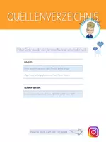 Vorschau - Arbeitsblätter - Faltheft | Faltbuch Metamorphose Schmetterling (4 Versionen) - Seite 2