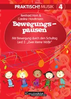 Vorschau - Lehrpläne/Lehrermaterial - Praktisch! Musik 4 – Bewegungspausen: Lied 02 - Zwei kleine Wölfe - Deckblatt