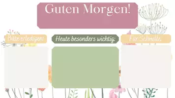 Vorschau - Präsentationen/Tafelbilder - Powerpoint-Hintergründe für die Vorviertelstunde - Seite 1