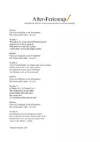 Vorschau - Audio-Dateien - After-Ferienrap: Rhythmisch sprechend ins neue Schuljahr - Seite 1