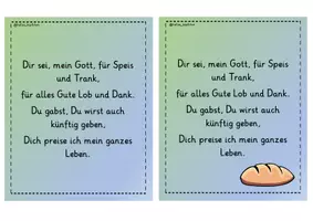 Vorschau - Präsentationen/Tafelbilder - Gebetskarten - Beten & Gebete im Religionsunterricht - Seite 3