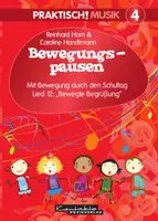 Vorschau - Lehrpläne/Lehrermaterial - Praktisch! Musik 4 – Bewegungspausen: Lied 12 - Bewegte Begrüßung - Deckblatt