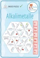 Vorschau - Spiele - Alkalimetalle – Dreieck Domino Spiel - Deckblatt