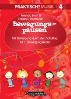 Vorschau - Lehrpläne/Lehrermaterial - Praktisch! Musik 4 – Bewegungspausen: Teil 1 Bewegungslieder - Deckblatt