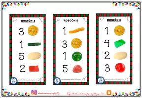 Vista previa - Hojas de trabajo - Juego: roscón de Reyes - página 2