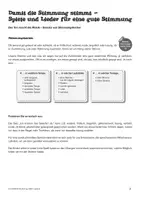 Vorschau - Text - Praktisch! Musik 3 Gute Stimme - gute Stimmung: Teil 3 - Damit die Stimmung stimmt - Spiele und Lieder für eine gute Stimmung - Seite 2