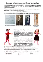 Vorschau - Mal- und Bastelvorlagen - Plastik/Skulptur: Figuren in Bewegung aus Draht herstellen - Seite 2