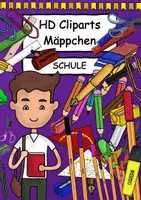 Vorschau - selbst erstellte Cliparts/Grafiken - HD 69x Cliparts Schule Mäppchen Schulkiste Sammlung - Deckblatt