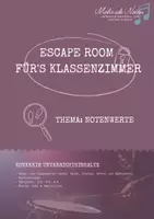 Vorschau - Arbeitsblätter - Escape Room zum Thema Noten, Notenwerte - Deckblatt