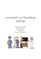 Vorschau - Arbeitsblätter - Werkstatt zum Thema Berufe inkl. Lösungen (editierbare Vorlage) - Seite 3