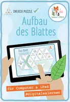 Vorschau - Spiele - Struktur und Aufbau des Blattes – digitales Dreieck Domino Spiel für Computer & iPad - Deckblatt