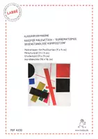 Vorschau - Mal- und Bastelvorlagen - Kasimir Malewitsch - Suprematismus. Gegenstandlose Komposition - Seite 1