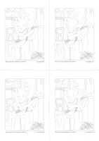 Vorschau - Mal- und Bastelvorlagen - Juan Gris - Harlekin mit Gitarre - Seite 3