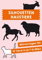 Vorschau - Mal- und Bastelvorlagen - Silhouetten - Haustiere - Deckblatt