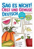 Vorschau - Spiele - Sag es nicht! Deutsch Obst und Gemüse - Deckblatt