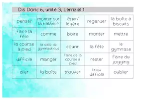 Vorschau - Spiele - Materialpaket Wörter gewinnen Dis Donc 6 alle unités - Seite 2