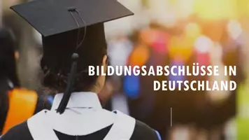 Vorschau - Präsentationen/Tafelbilder - Bildungsabschlüsse in Deutschland - Deckblatt