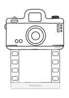 Vorschau - Mal- und Bastelvorlagen - Ferienerzählungen / Präsentationen von Ausflügen - Fotokamera - Seite 3