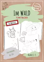 Vorschau - Arbeitsblätter - Im Wald - Punktbilder - #Freebie - Deckblatt