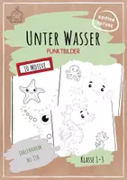 Vorschau - Arbeitsblätter - Unter Wasser - Punktbilder - #Freebie - Deckblatt
