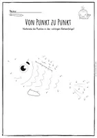 Vorschau - Arbeitsblätter - Unter Wasser - Punktbilder - #Freebie - Seite 3