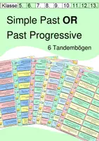 Vorschau - Spiele - Tandem Activity / Tandembögen - Simple Past OR Past Progressive - Deckblatt