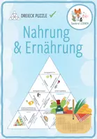 Vorschau - Spiele - Nahrung und Ernährung – Dreieck Domino Spiel (klein) - Deckblatt
