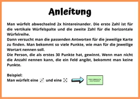 Vorschau - Spiele - Wortarten Würfelspiel - Seite 2