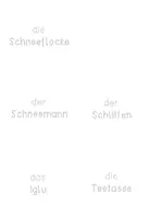 Vorschau - Stationenlernen - Purzelwörter Karten Winter - Seite 2
