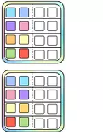 Vista previa - Juegos / Gamificación - Tablero Simetrías - página 1