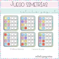 Vista previa - Juegos / Gamificación - Tablero Simetrías - Portada