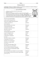 Vorschau - Arbeitsblätter - SPARPAKET Formanalyse Gedicht Übungen zu Metrum und Reim - als PDF & Word - Seite 2