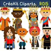 Aperçu - Cartes / Images - CLIPARTS créaKit ROIS - Page de couverture